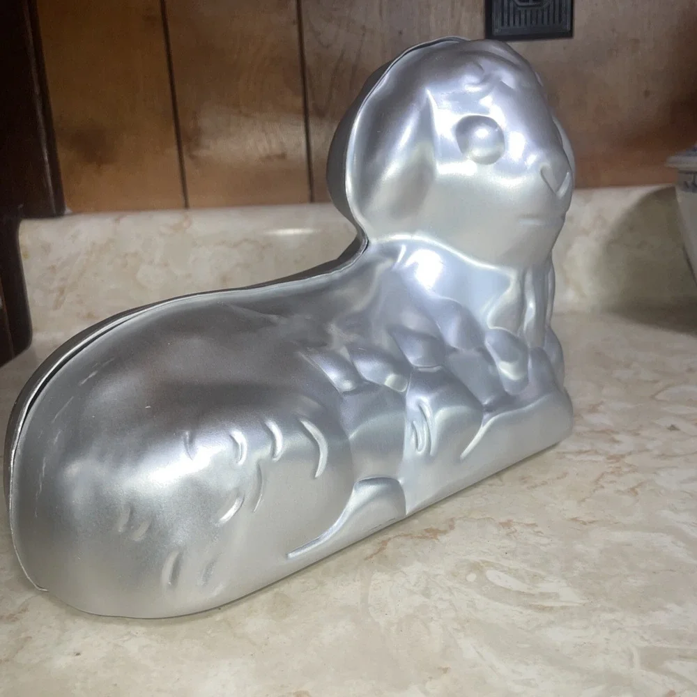 Lamb Cake Mold‎ Two Piece Milton Bakeware